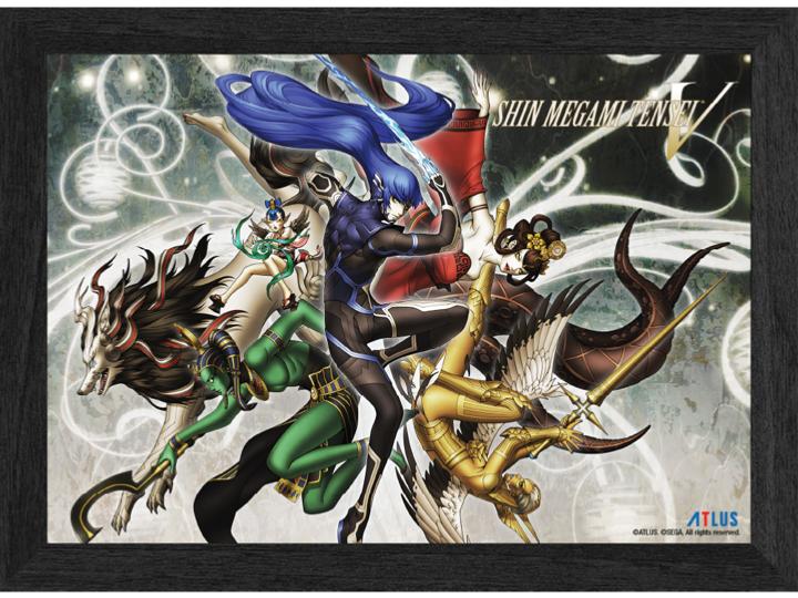 Pixel Frames Plax Shin Megami Tensei V - Lenticular Frame - Pixel Frames - Level Up Labs - Shop Just for Games