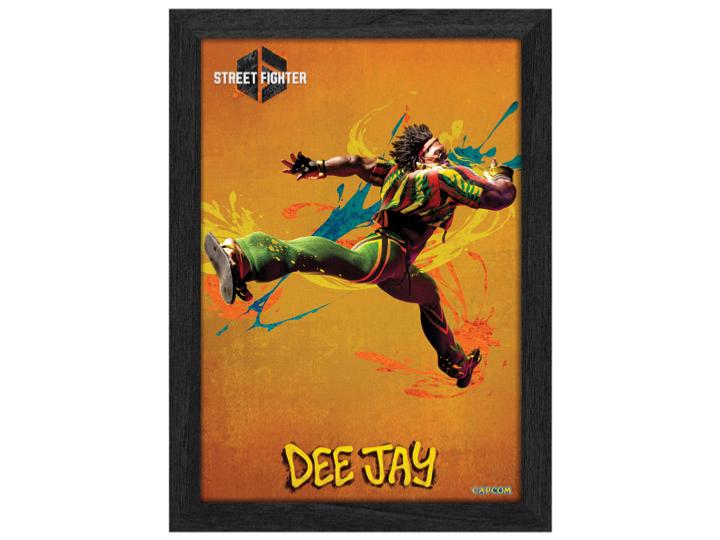 Pixel Frames Plax - Street Fighter 6 - Dee Jay - Pixel Frames - Level Up Labs - Shop Just for Games