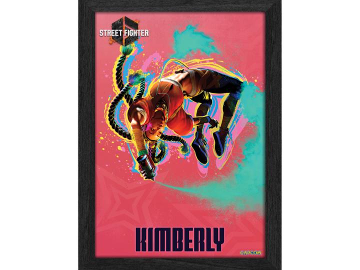 Pixel Frames Plax - Street Fighter 6 - Kimberly - Pixel Frames - Level Up Labs - Shop Just for Games