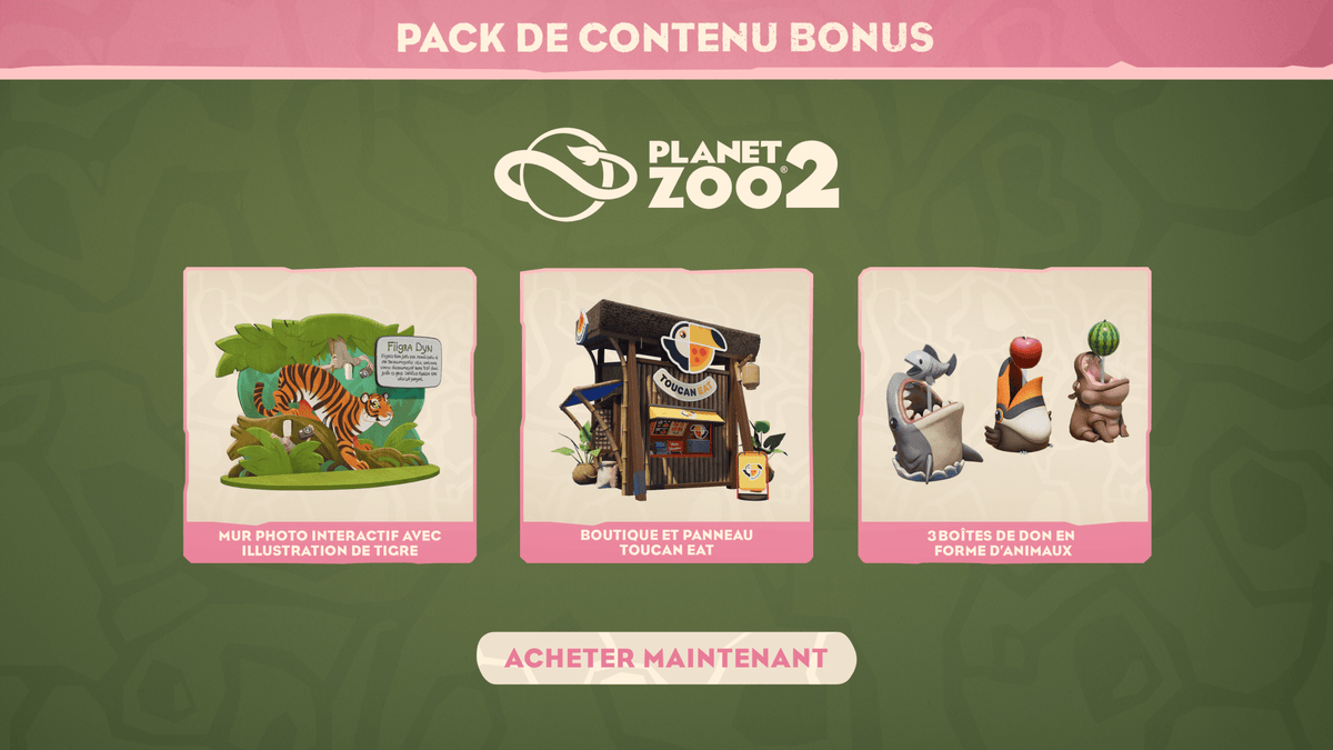 Planet Zoo 2 Xbox Series X - Jeux Vidéo Physique - Fireshine - Shop Just for Games