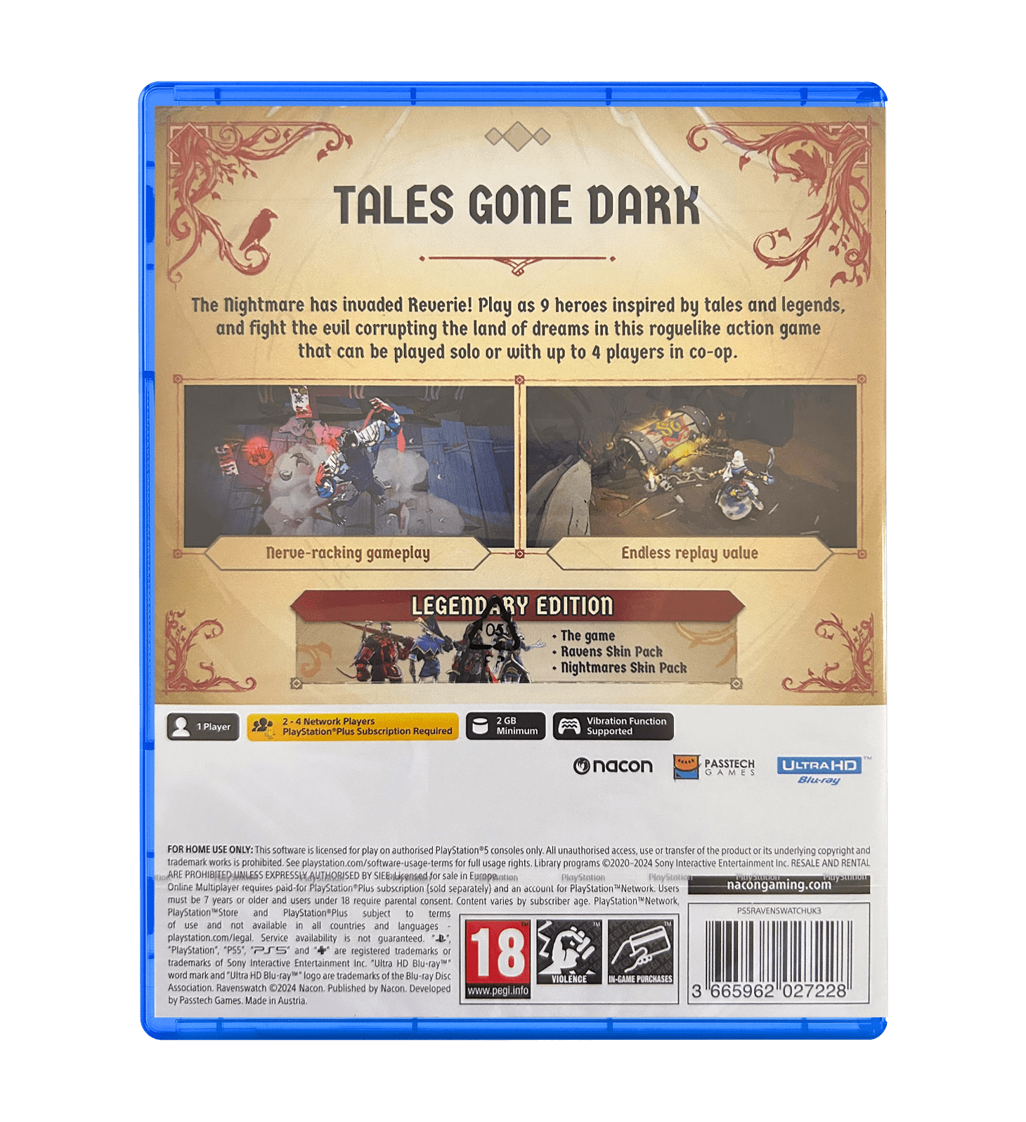 Ravenswatch Legendary Edition PS5 - Jeux Vidéo Physique - NACON - Shop Just for Games