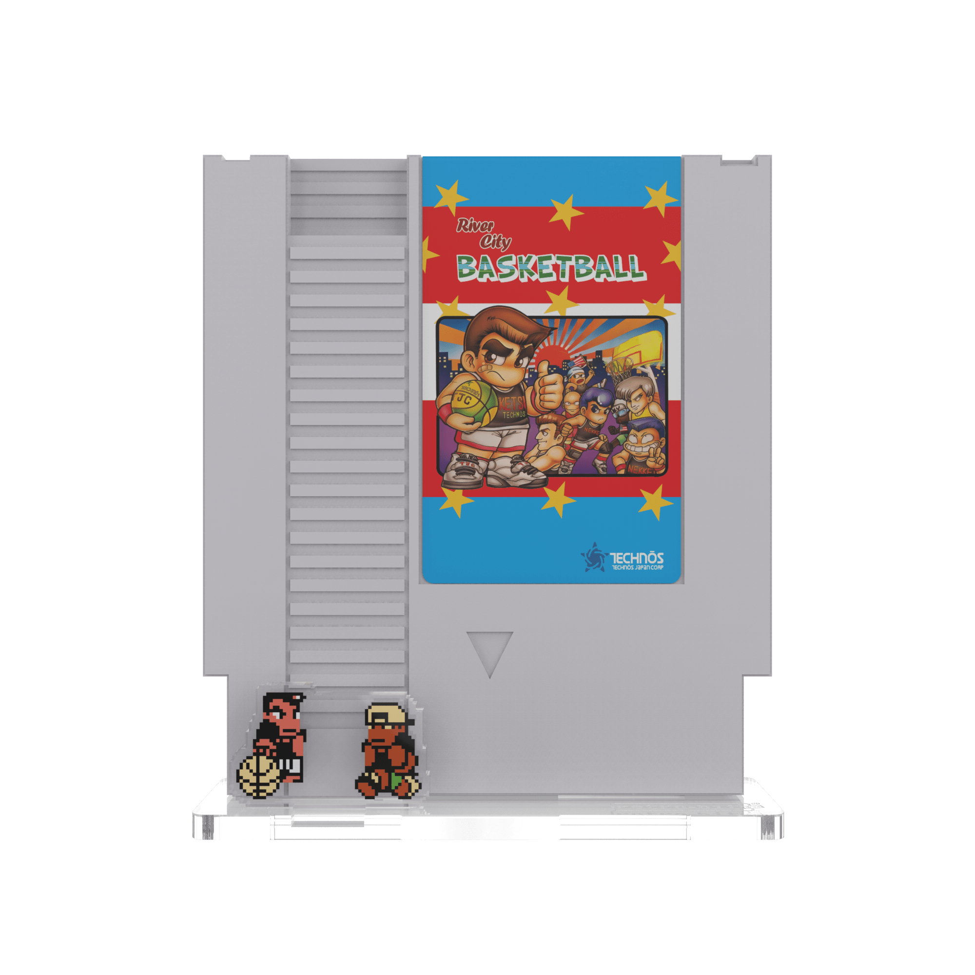 River City Basketball NES - Jeux Vidéo Cartouche - retro - bit - Shop Just for Games