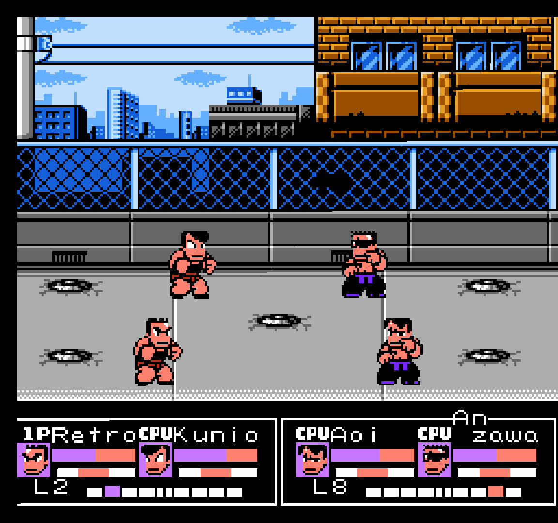 River City Fighting Legend NES - Jeux Vidéo Cartouche - retro - bit - Shop Just for Games