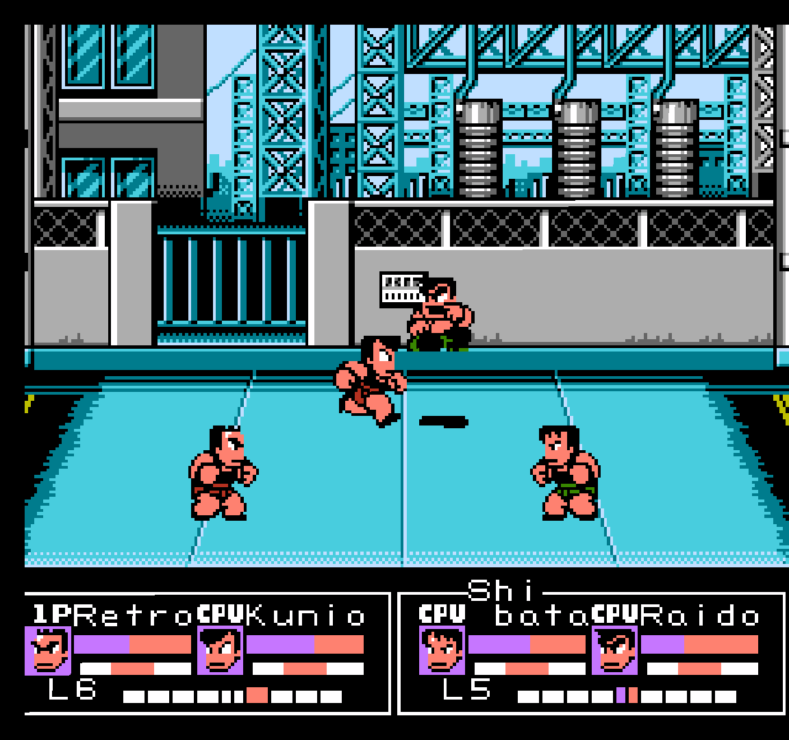 River City Fighting Legend NES - Jeux Vidéo Cartouche - retro - bit - Shop Just for Games