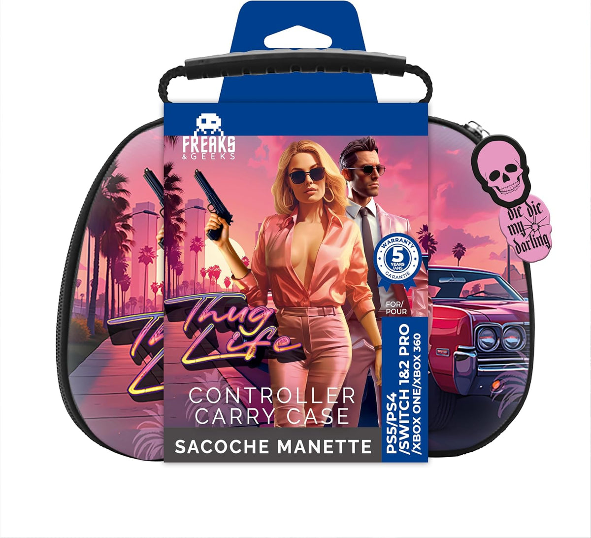 Sacoche de transport Manette PS5 - Alter Series Thug Life - Housses et Protections - Freaks and Geeks - Shop Just for Games