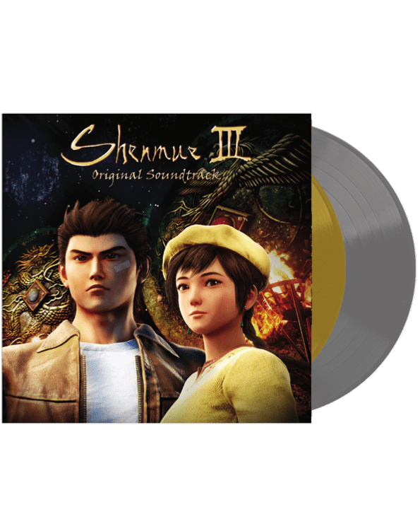 Shenmue III Original Soundtrack Music Selection Or et Argent 2LP - Vinyles - Brave Wave - Shop Just for Games