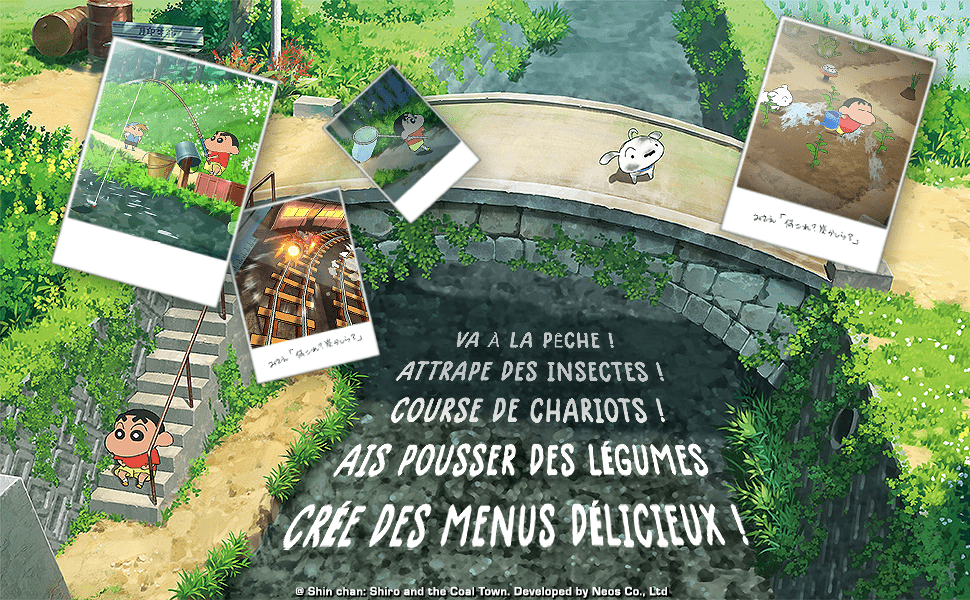 Shin Chan Shiro and the Coal Town SWITCH - Jeux Vidéo Physique - Clear River Games - Shop Just for Games