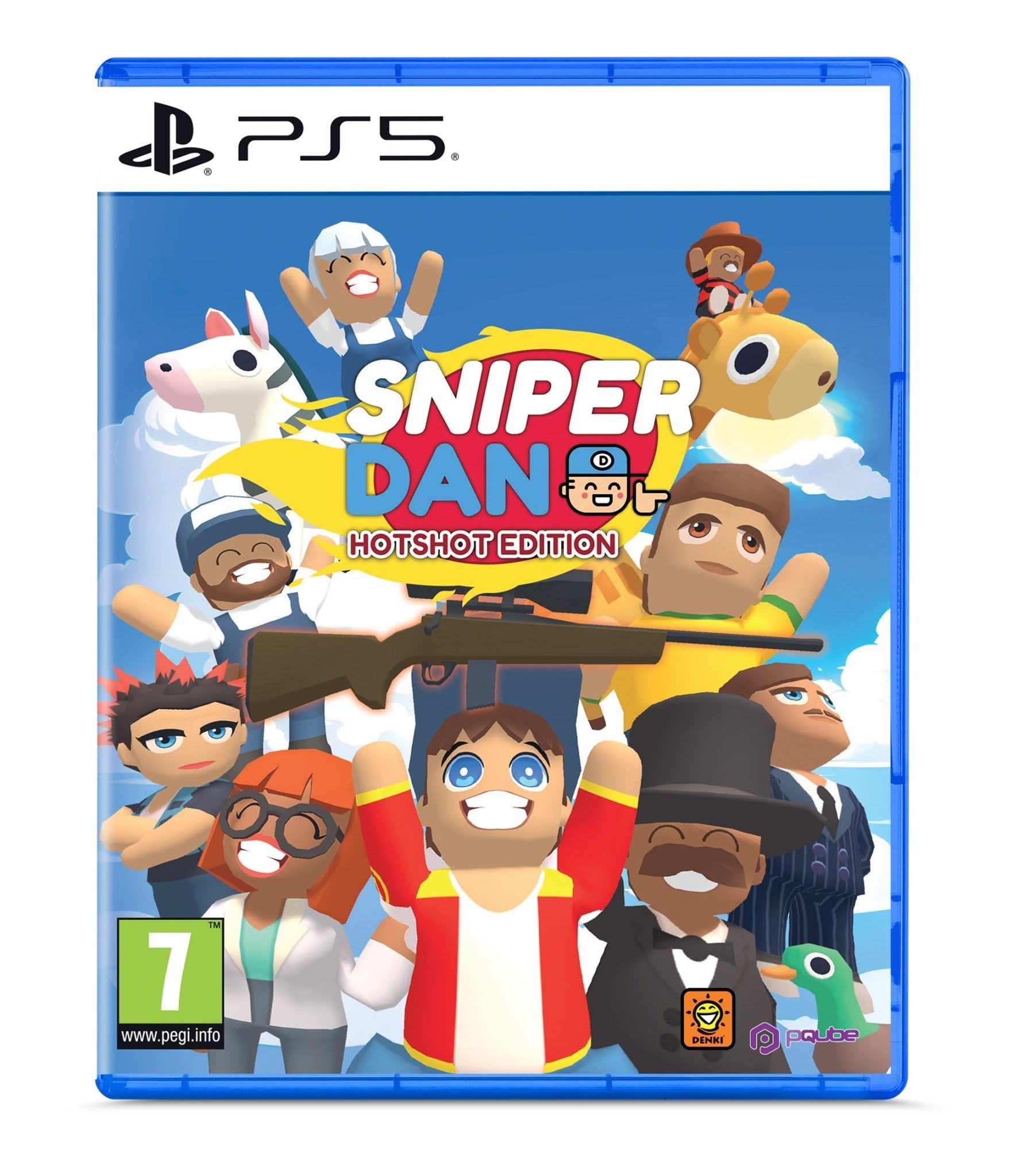 Sniper Dan PS5 - Jeux Vidéo Physique - PQUBE - Shop Just for Games