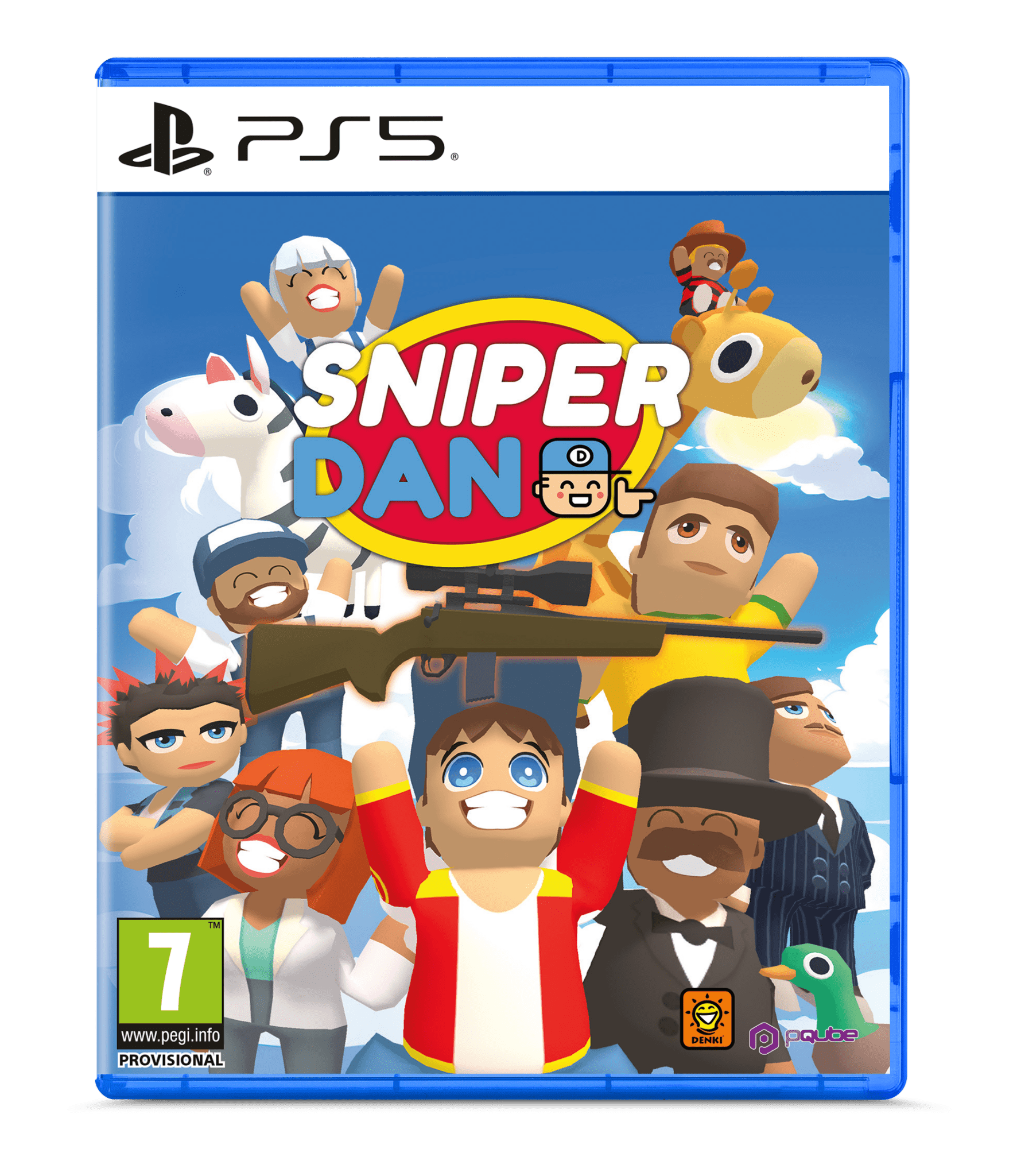 Sniper Dan PS5 - Jeux Vidéo Physique - PQUBE - Shop Just for Games