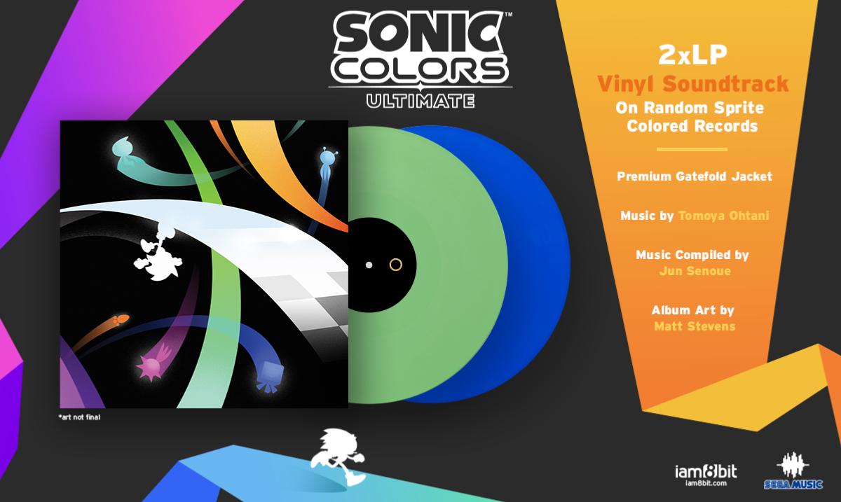 Sonic Colors Ultimate Vinyle - 2LP - Vinyles - iam8bit - Shop Just for Games
