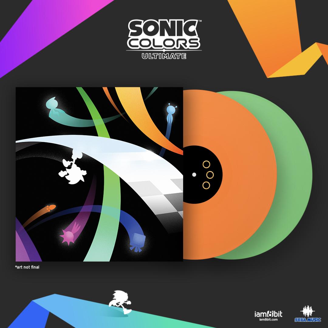 Sonic Colors Ultimate Vinyle - 2LP - Vinyles - iam8bit - Shop Just for Games