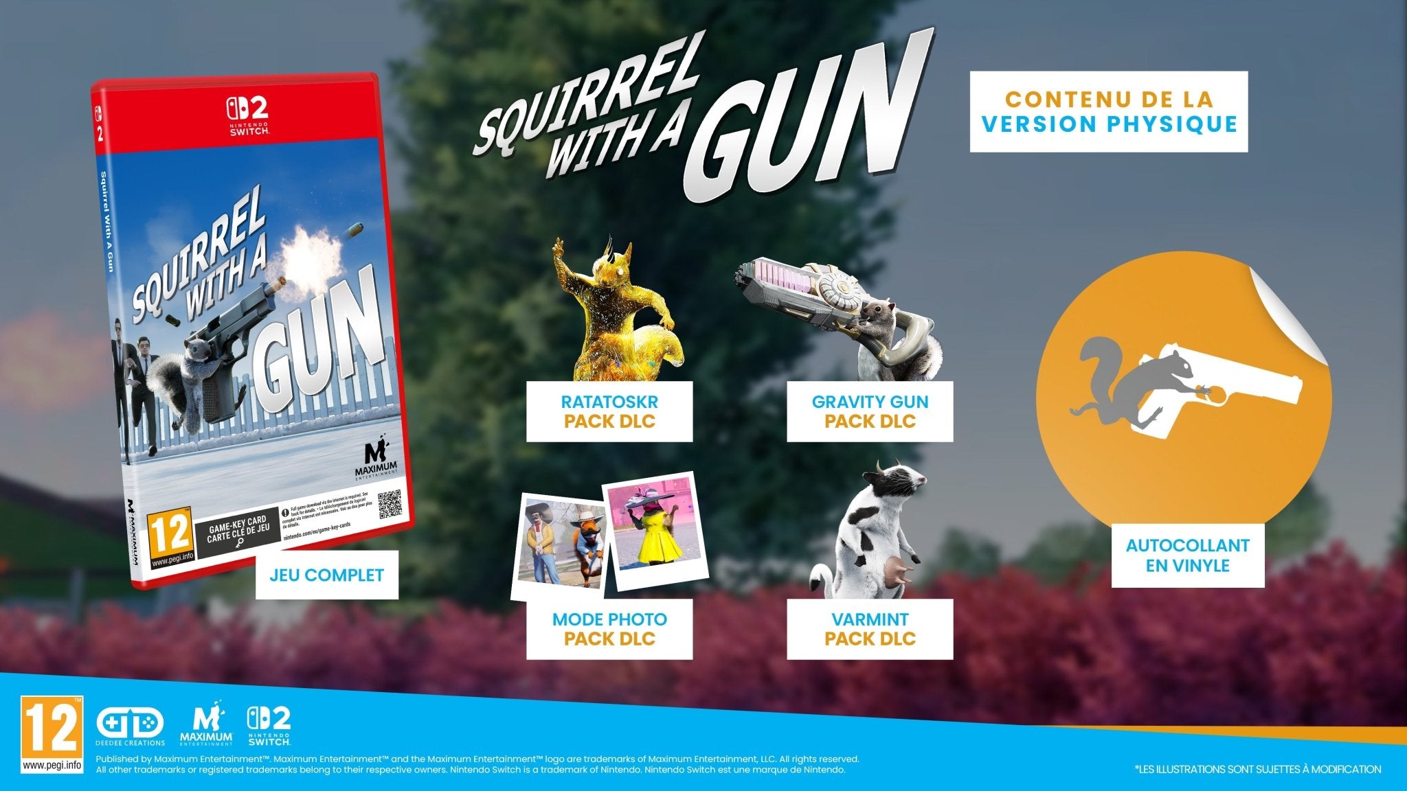 Squirrel With A Gun Switch 2 - Jeux Vidéo Physique - Maximum Entertainment - Shop Just for Games