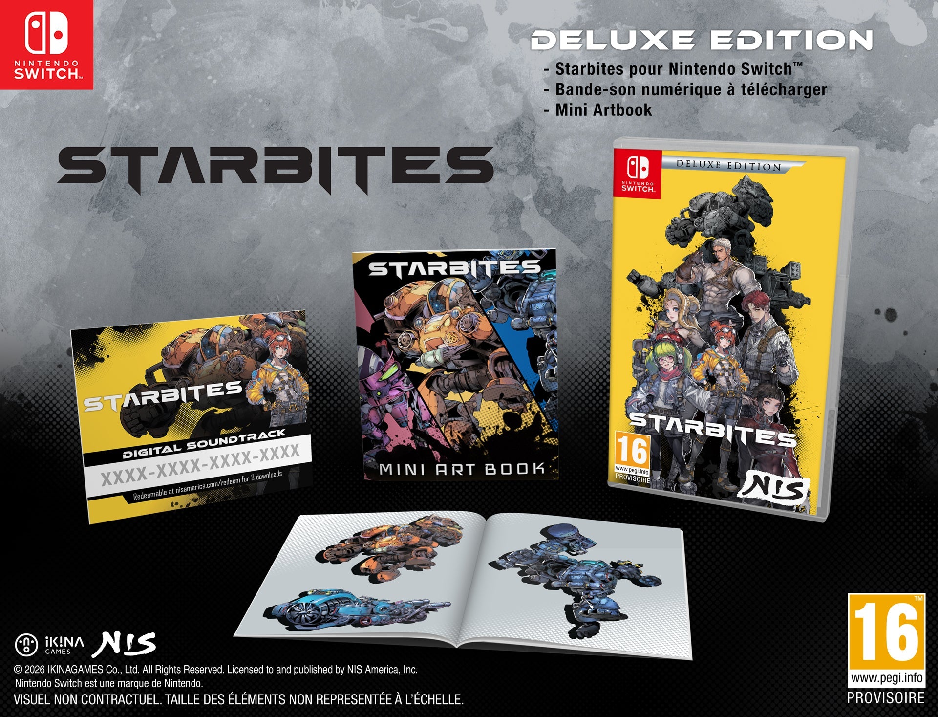 Starbites Deluxe Edition Nintendo Switch - Jeux Vidéo Physique - NIS America - Shop Just for Games