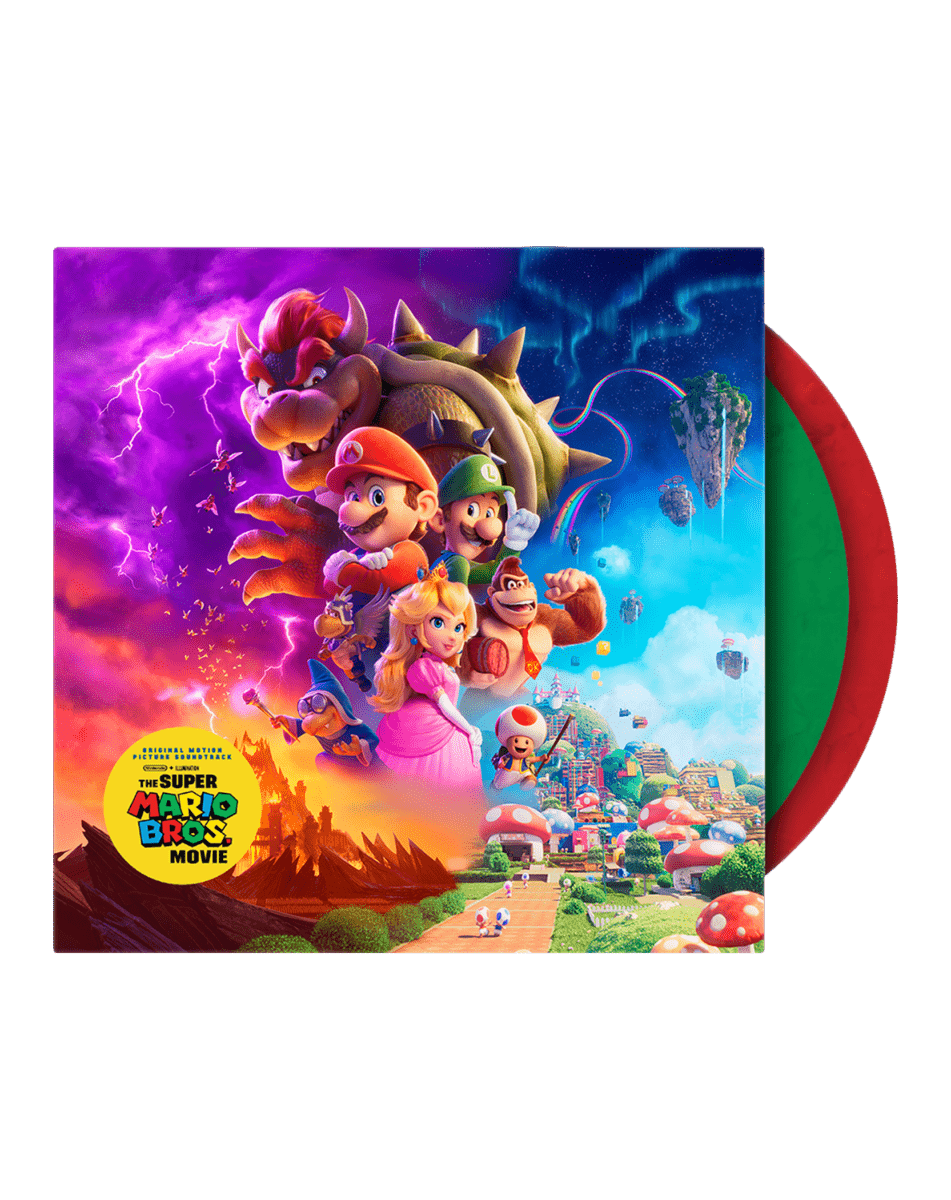 Super Mario Bros The Movie OST Vinyle - 2LP - Vinyles - iam8bit - Shop Just for Games
