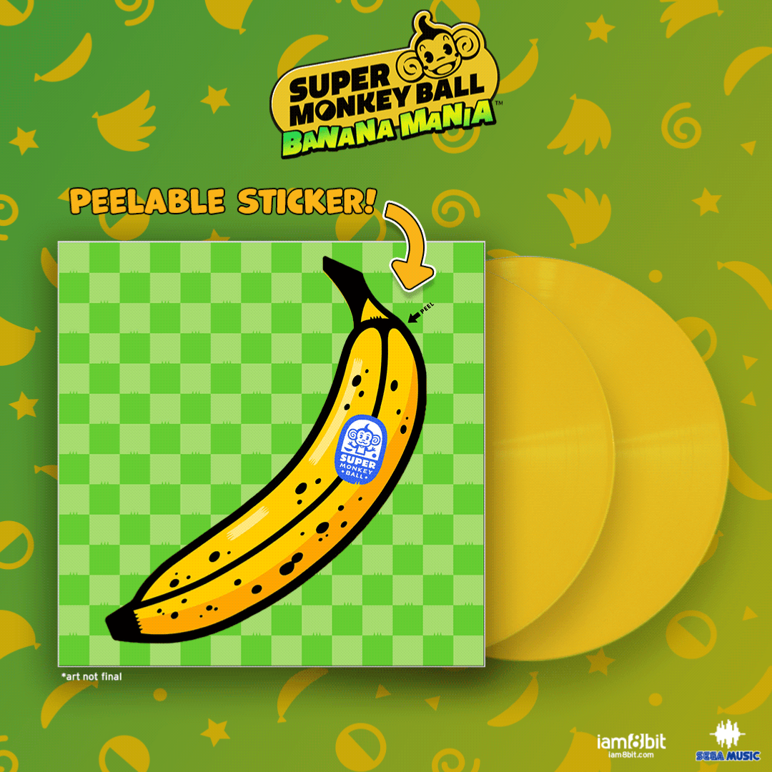 Super Monkey Ball: Banana Mania Vinyle - 2LP - Vinyles - iam8bit - Shop Just for Games