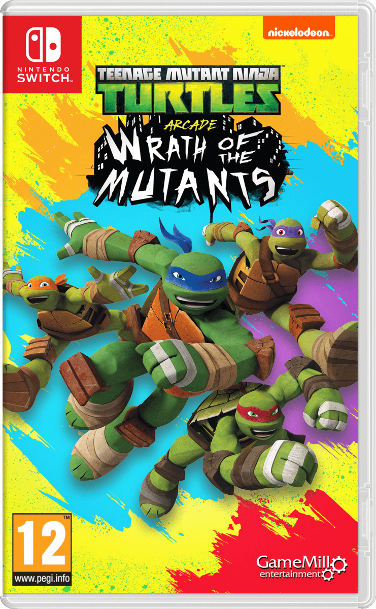 Teenage Mutant Ninja Turtles Arcade Wrath of the Mutants Nintendo SWITCH - Jeux Vidéo Physique - GAMEMILL - Shop Just for Games