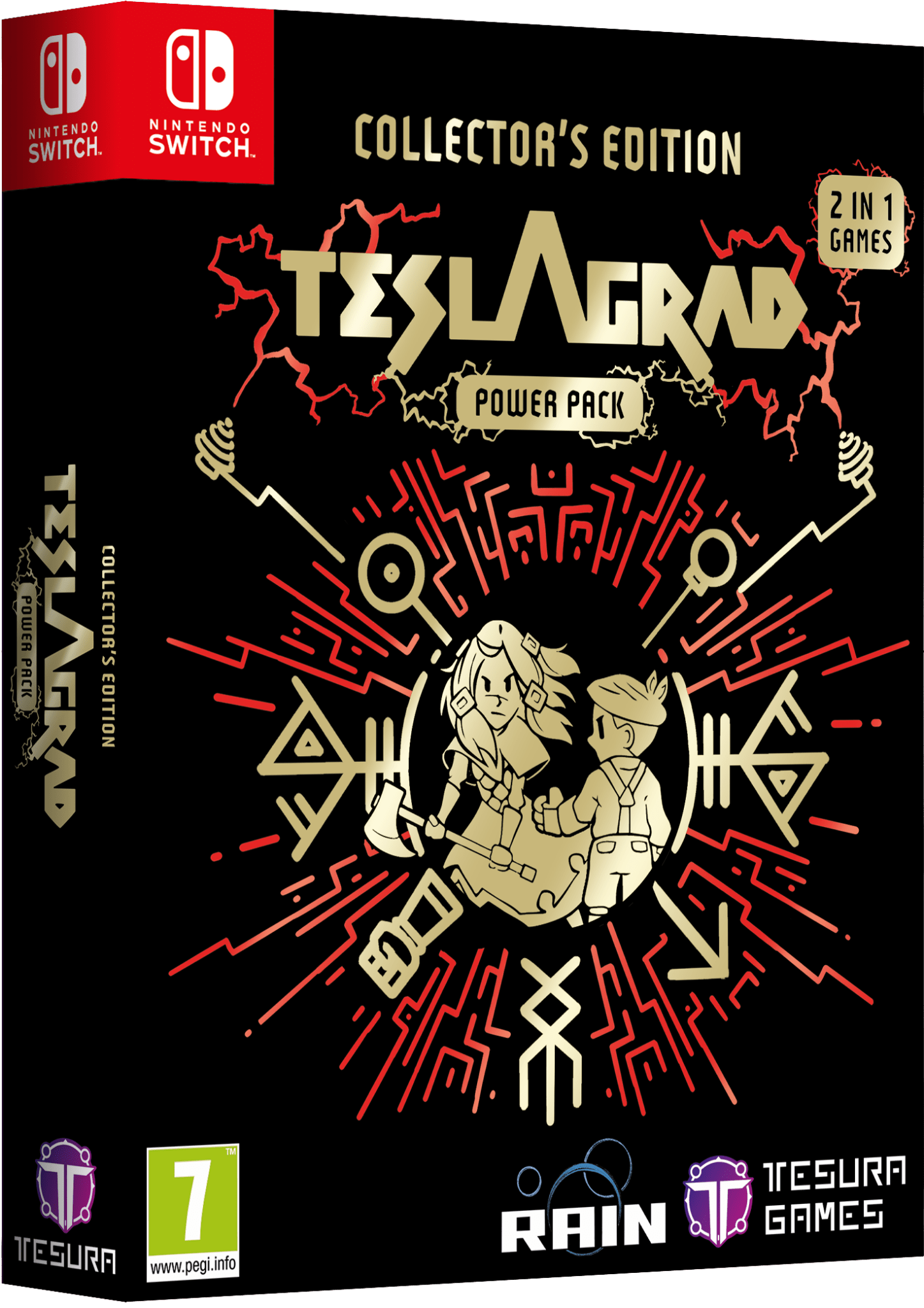 Teslagrad Power Pack Collector's Edition Nintendo Switch - Jeux Vidéo Physique - TESURA - Shop Just for Games