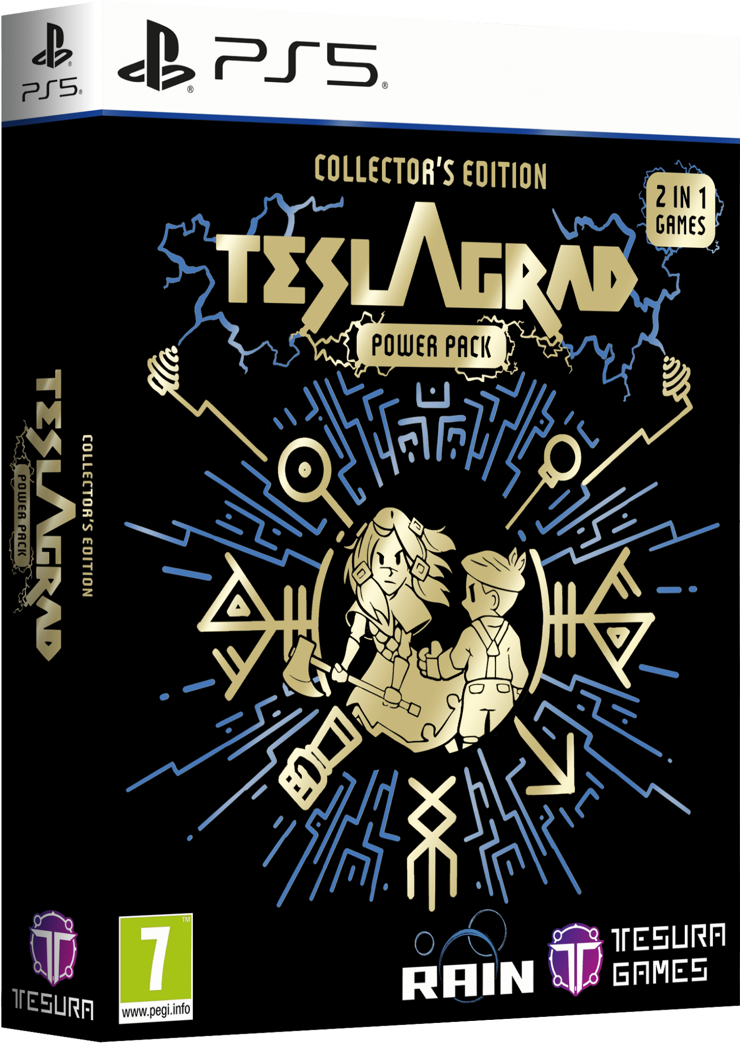 Teslagrad Power Pack Collector's Edition PS5 - Jeux Vidéo Physique - TESURA - Shop Just for Games