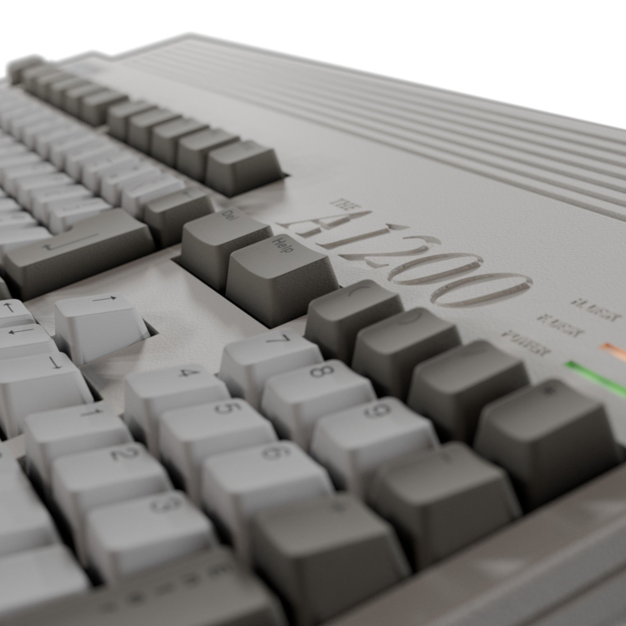 The A 1200 - Amiga 1200 +25 Jeux - Clavier Full Size, Souris et Manette inclus - Console - Retro Games - Shop Just for Games