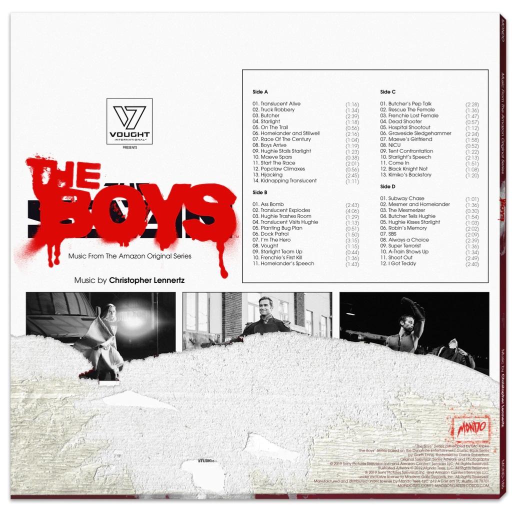The Boys Music From The Amazon Original Series Vinyle - 2LP - Vinyles - MONDO - Shop Just for Games