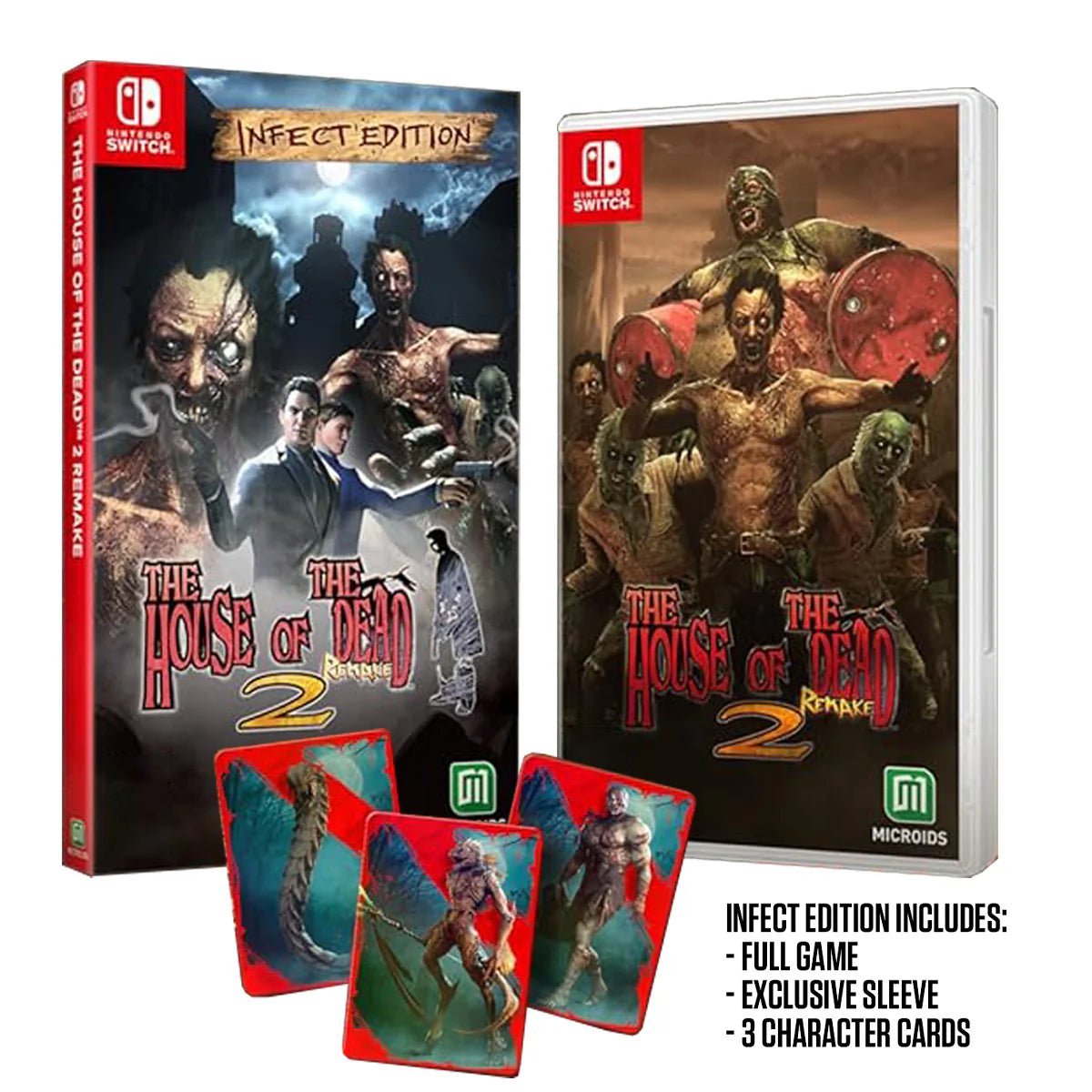 The House of the Dead 2 Remake Infect'Edition Switch - Jeux Vidéo Physique - MICROIDS - Shop Just for Games