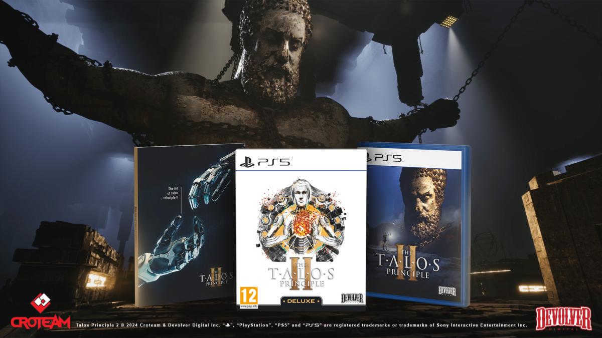The Talos Principle 2 Devolver Deluxe PS5 - Jeux Vidéo Physique - Devolver Digital - Shop Just for Games