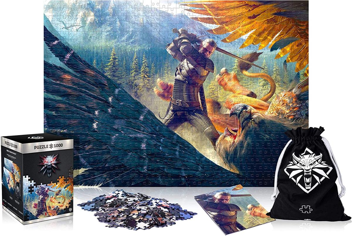 The Witcher: Griffin Fight Puzzle 1000 pièces - Puzzles - CENEGA - Shop Just for Games