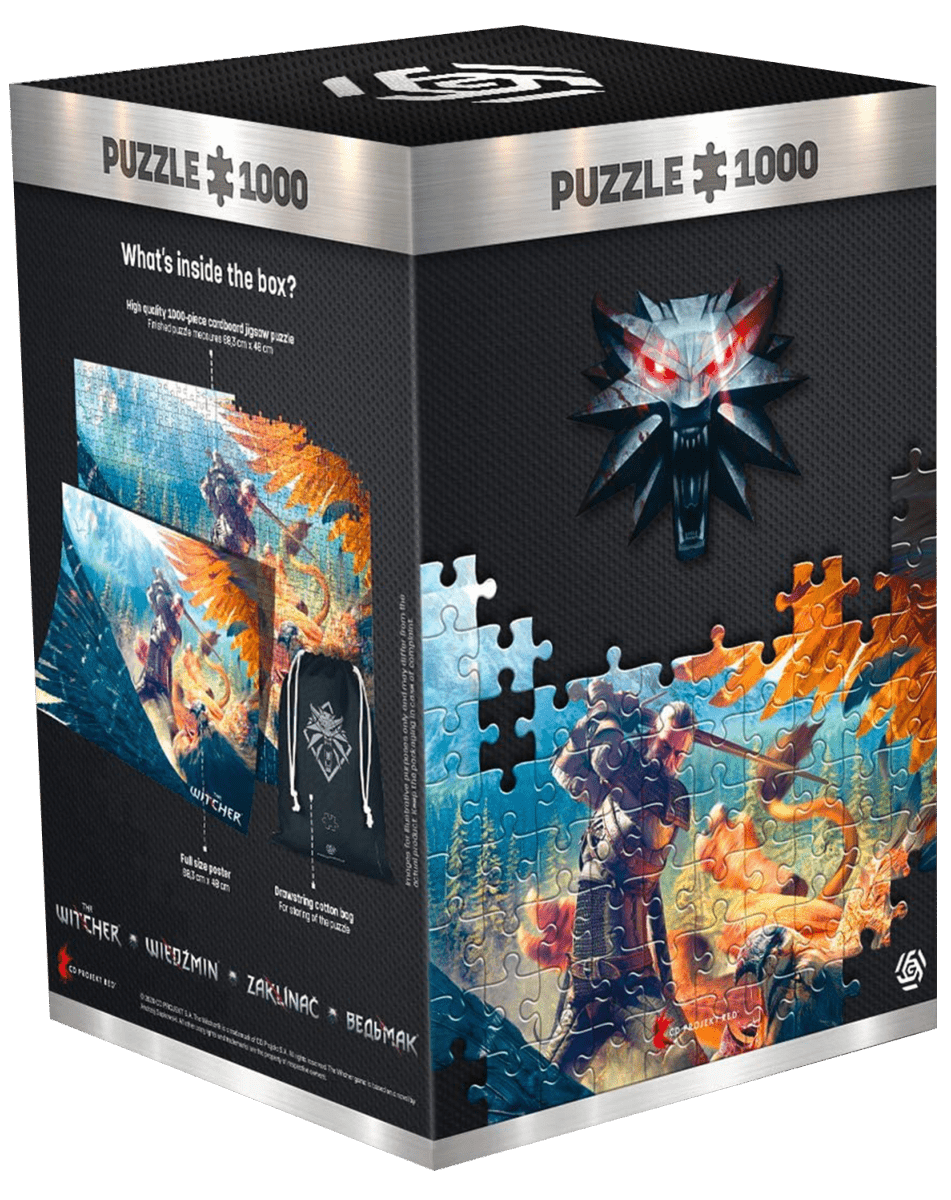 The Witcher: Griffin Fight Puzzle 1000 pièces - Puzzles - CENEGA - Shop Just for Games