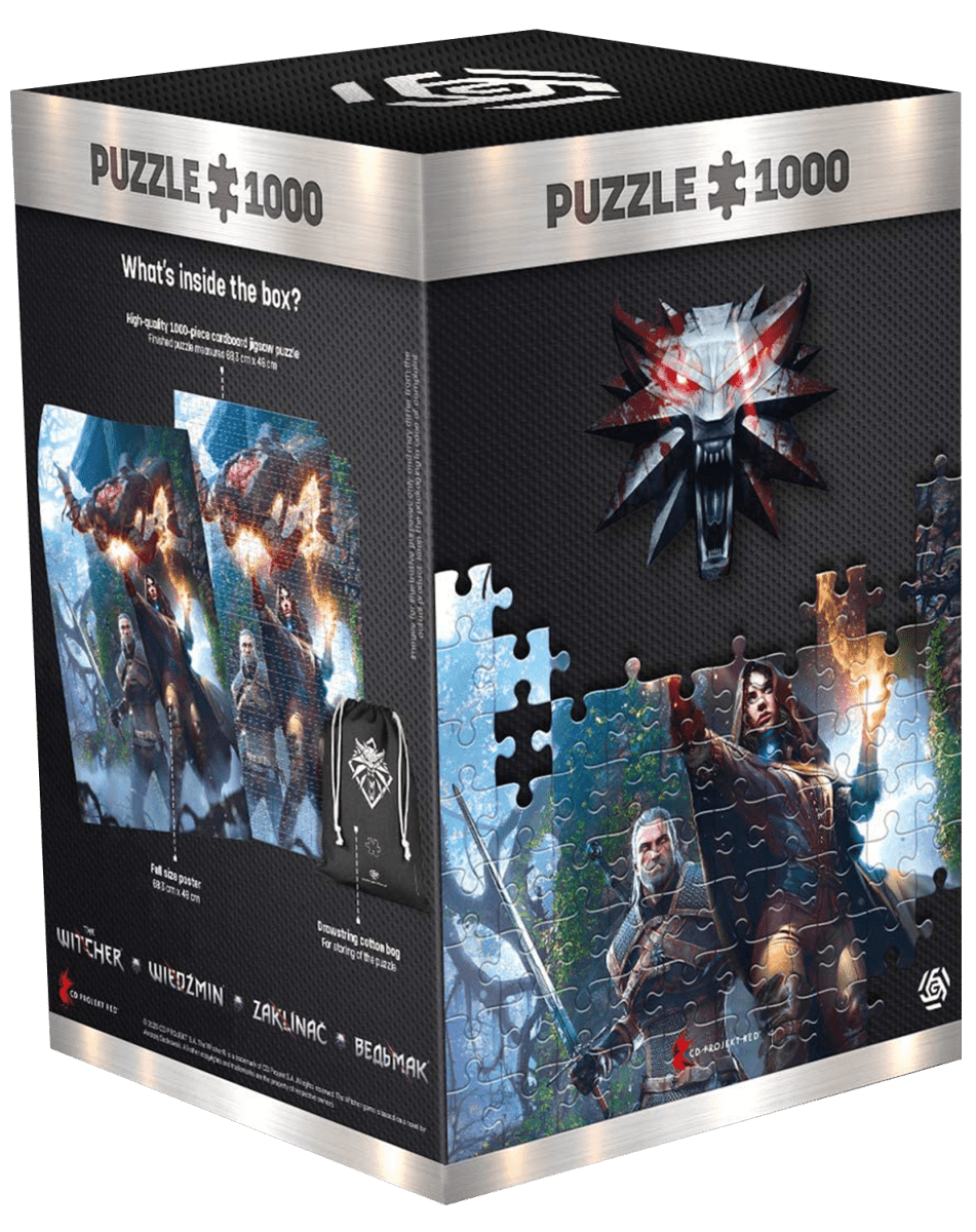 The Witcher: Yennefer Puzzle 1000 pièces - Puzzles - CENEGA - Shop Just for Games
