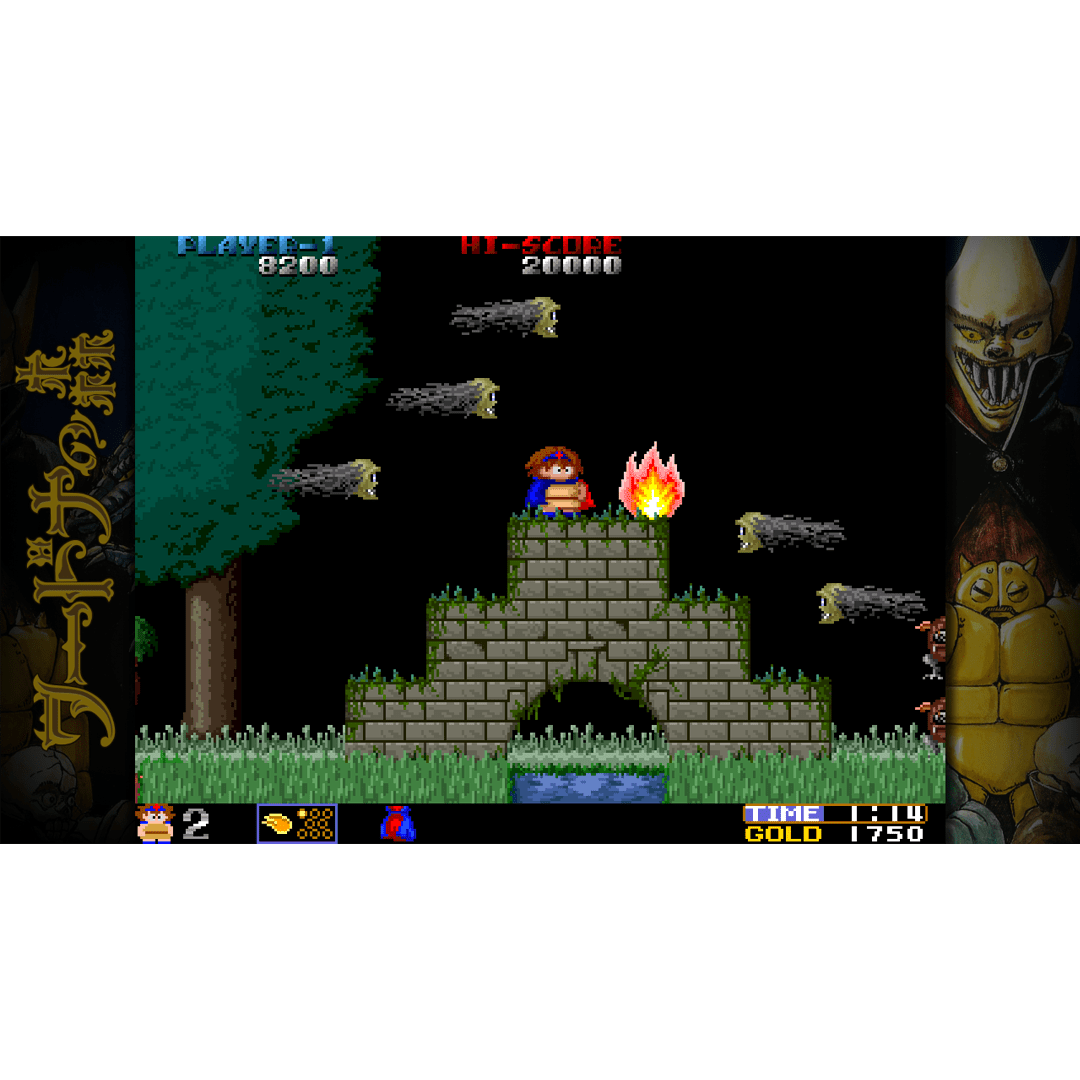 Toaplan Arcade Garage: Flying Fire Shark !!! PS4 - Jeux Vidéo Physique - Clear River Games - Shop Just for Games