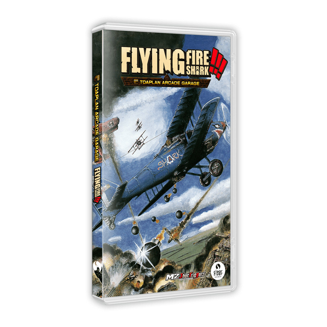 Toaplan Arcade Garage: Flying Fire Shark !!! SWITCH - Jeux Vidéo Physique - Clear River Games - Shop Just for Games