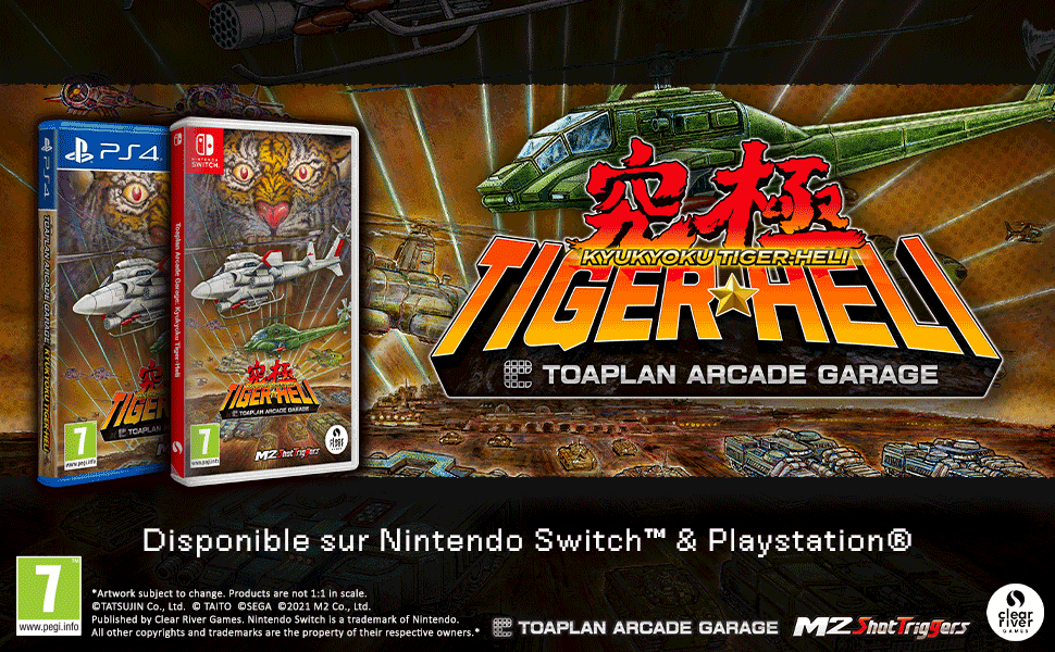 Toaplan Arcade Garage: Kyukyoku Tiger - Heli SWITCH - Jeux Vidéo Physique - Clear River Games - Shop Just for Games