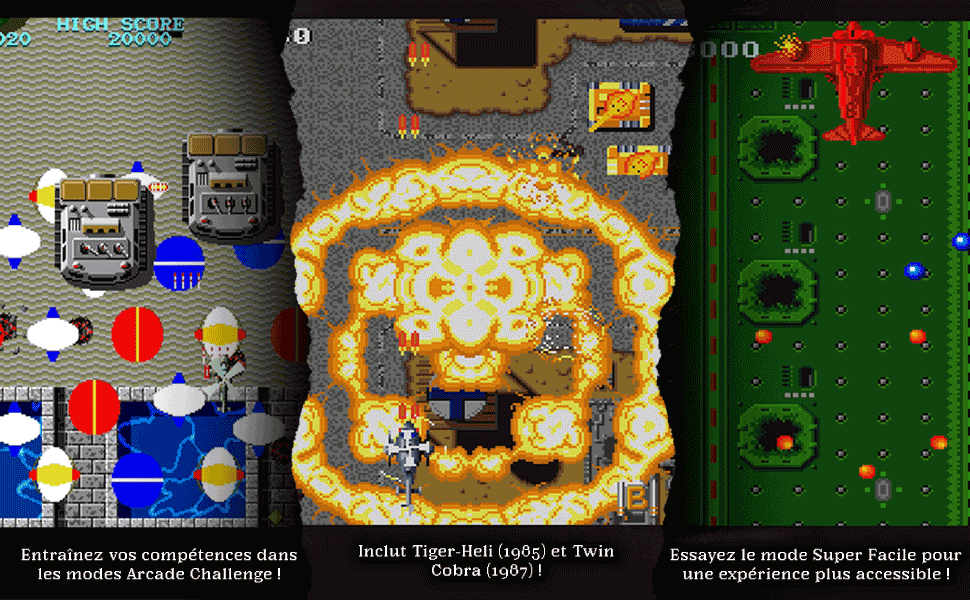 Toaplan Arcade Garage: Kyukyoku Tiger - Heli SWITCH - Jeux Vidéo Physique - Clear River Games - Shop Just for Games