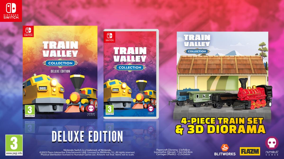 Train Valley Collection Deluxe Edition Nintendo SWITCH - Jeux Vidéo Physique - NUMSKULL - Shop Just for Games