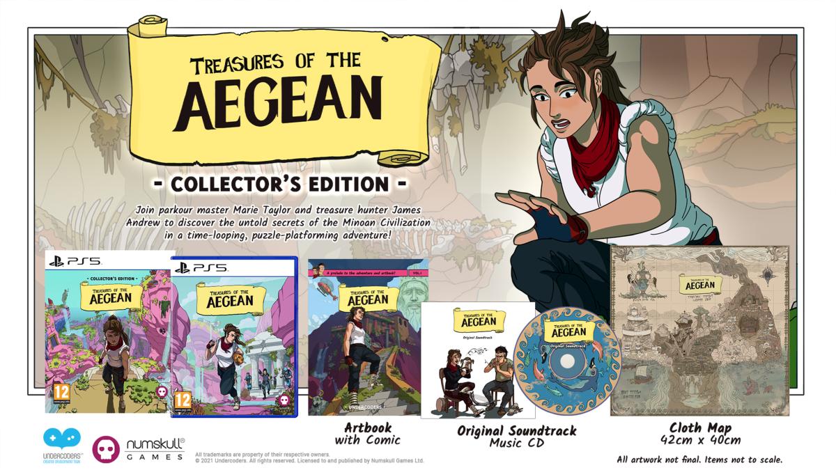 Treasures Of The Aegean Collector's Edition PS5 - Jeux Vidéo Physique - NUMSKULL - Shop Just for Games