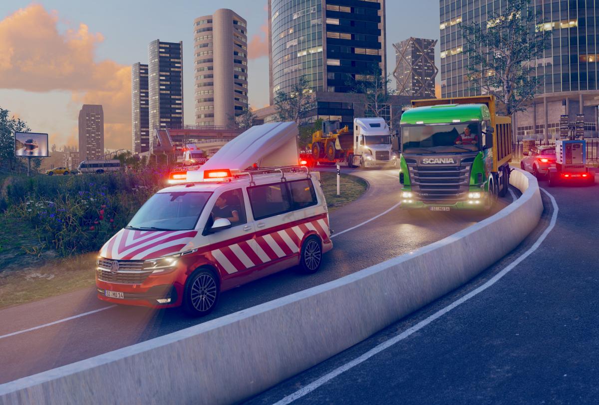 Truck & Logistics Simulator PS5 - Jeux Vidéo Physique - Aerosoft - Shop Just for Games