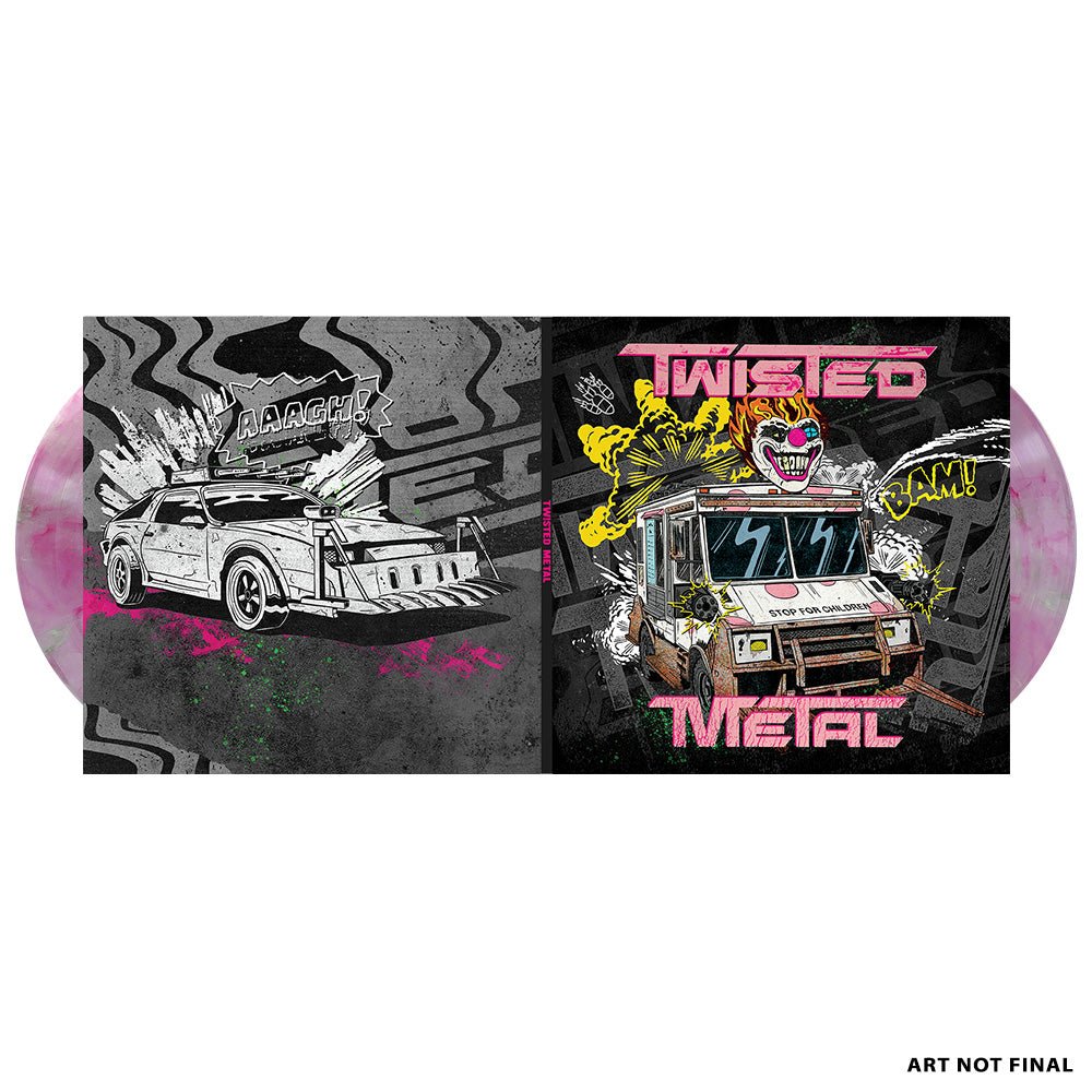 Twisted Metal Symphony Vinyle 2LP - Vinyles - iam8bit - Shop Just for Games