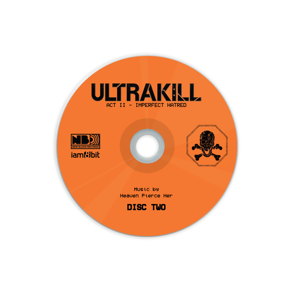 Ultrakill Act 2: Imperfect Hatred CD - Vinyles - iam8bit - Shop Just for Games