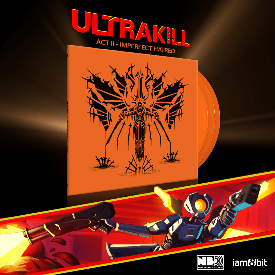 Ultrakill Act 2: Imperfect Hatred Vinyle 3LP - Vinyles - iam8bit - Shop Just for Games