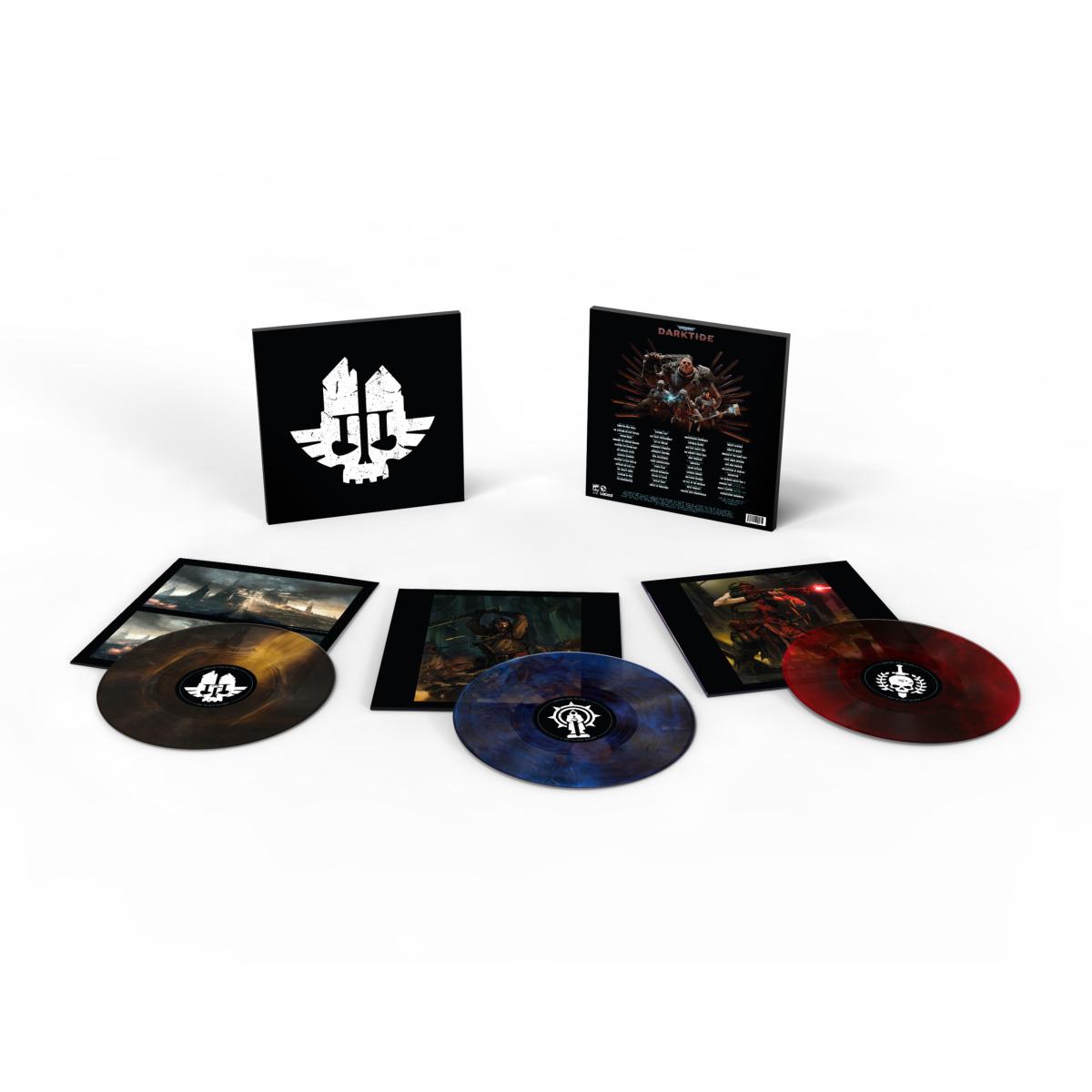 Warhammer 40,000: Darktide (Deluxe Triple Vinyl) (Original Soundtrack) Vinyle - 3LP - Vinyles - Laced Records - Shop Just for Games