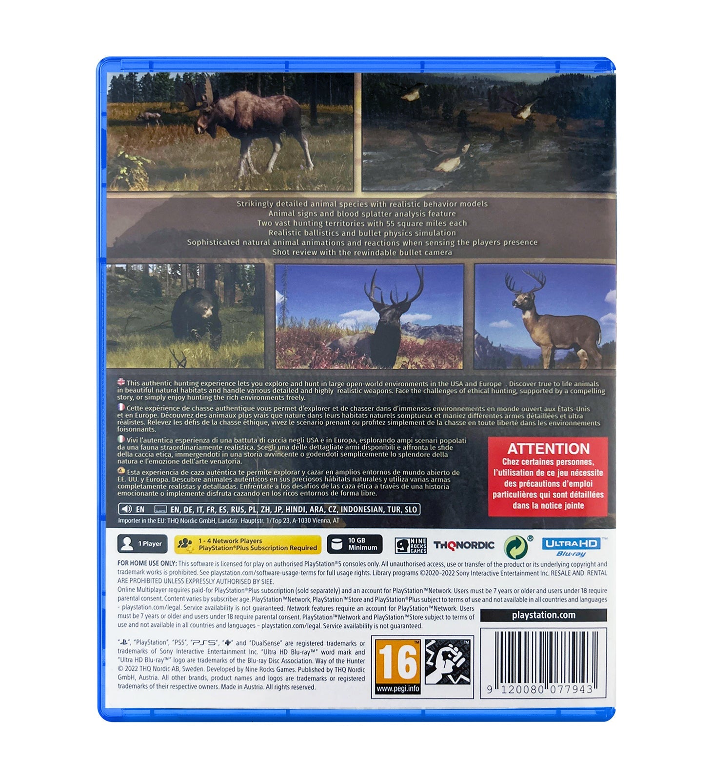 Way of the Hunter PS5 - Jeux Vidéo Physique - THQ NORDIC GAMES - Shop Just for Games