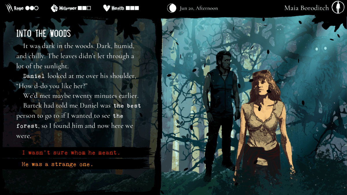 Werewolf The Apocalypse Heart of the Forest Nintendo SWITCH - Jeux Vidéo Physique - NACON - Shop Just for Games