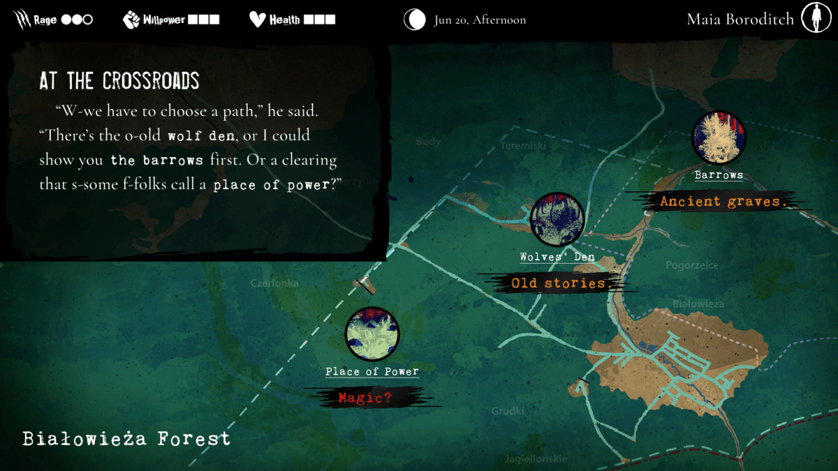 Werewolf The Apocalypse Heart of the Forest Nintendo SWITCH - Jeux Vidéo Physique - NACON - Shop Just for Games