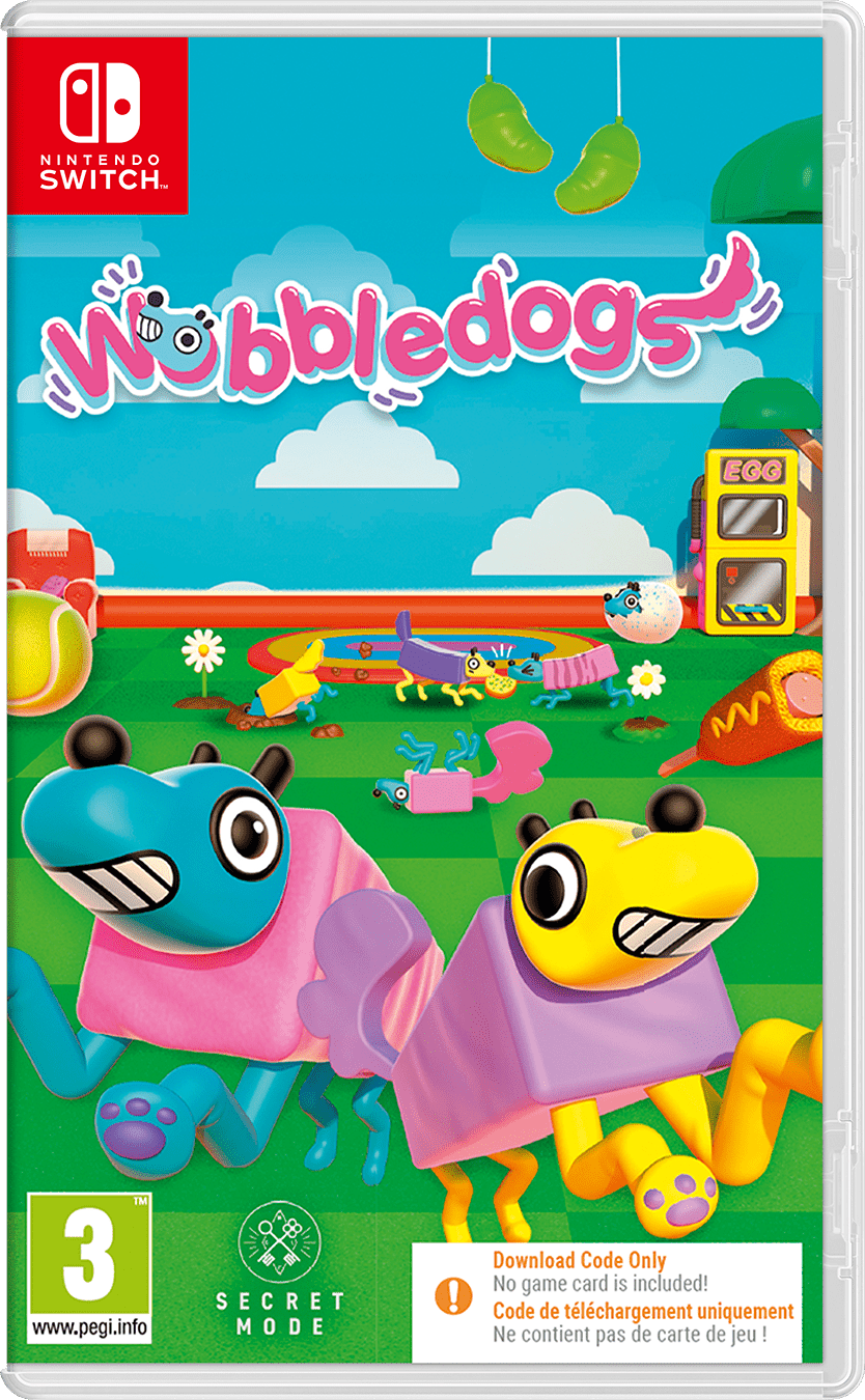 Wobbledogs Nintendo Switch (Code de téléchargement) - Jeux Vidéo Code de Téléchargement - CONTACT SALES - Shop Just for Games