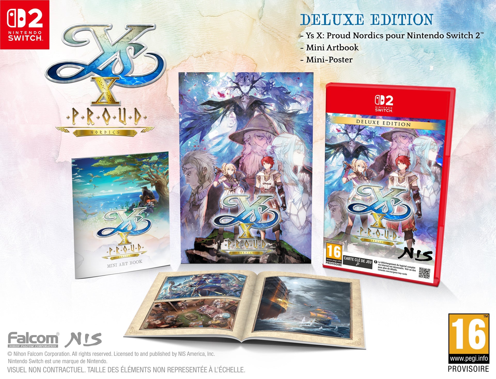 YS X Proud Nordics Deluxe Edition Nintendo Switch 2 - Jeux Vidéo Physique - NIS America - Shop Just for Games