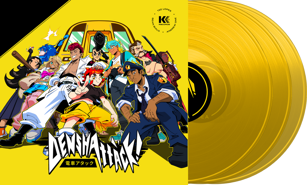 Denshattack Original Game Soundtrack Vinyle EXCLU 3LP