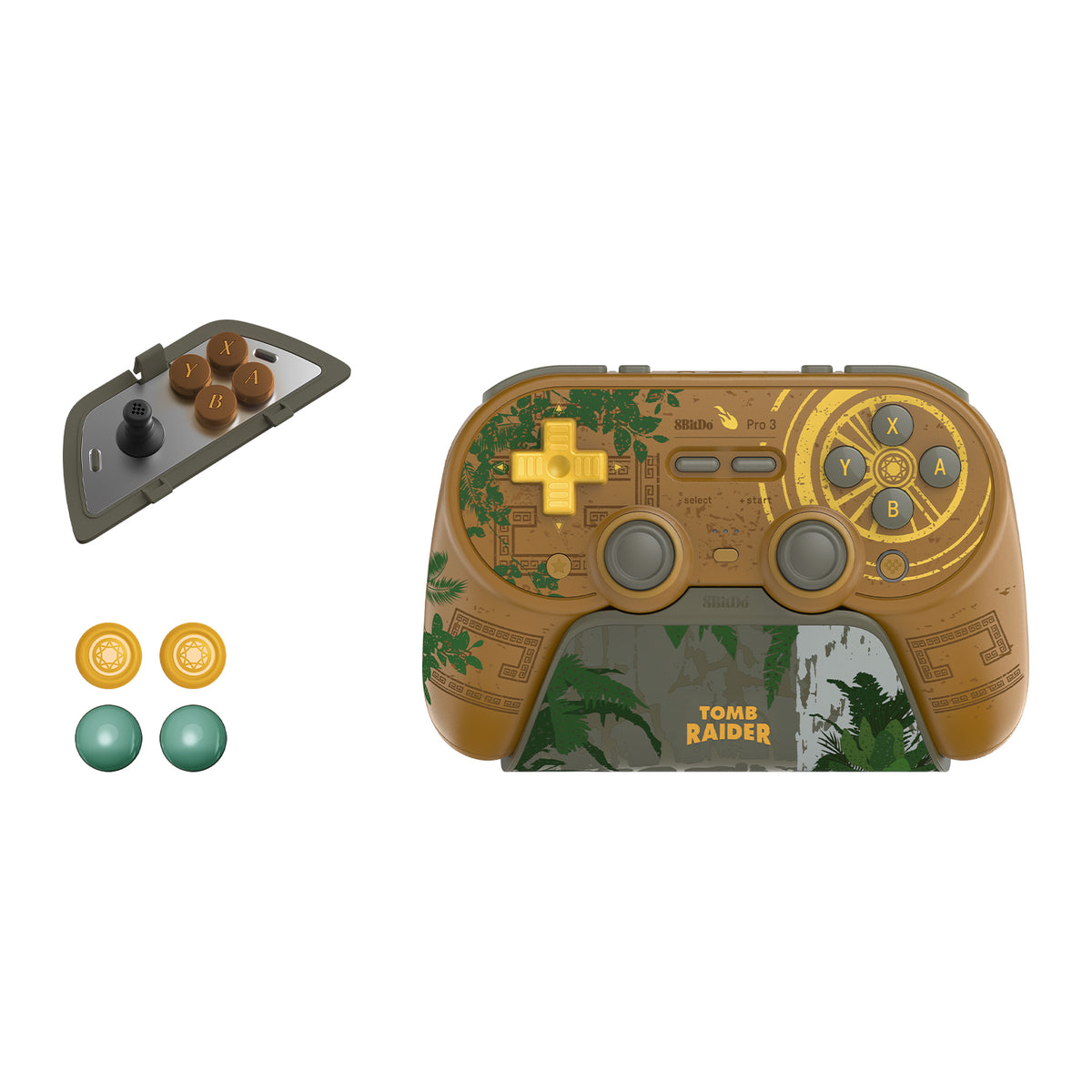 8Bitdo Pro 3 Bluetooth Controller Tomb Raider 30th Anniversary Edition