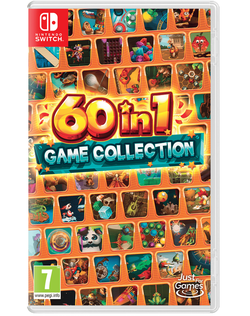 60 in 1 Game Collection Nintendo SWITCH - Jeux Vidéo Physique - Just For Games - Shop Just for Games