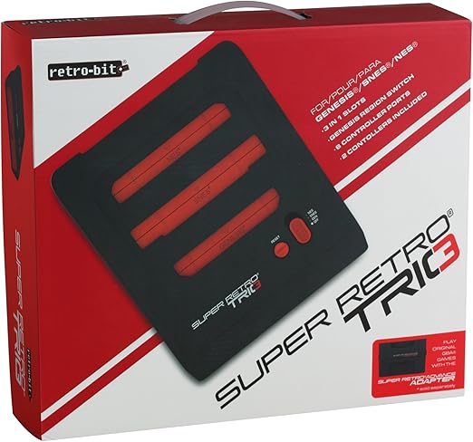 Super Retro Trio-Konsole PAL NES/SNES/Mega Drive