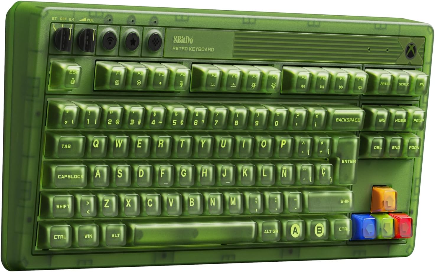 8BitDo Retro Mechanical Azerty Keyboard Xbox Edition